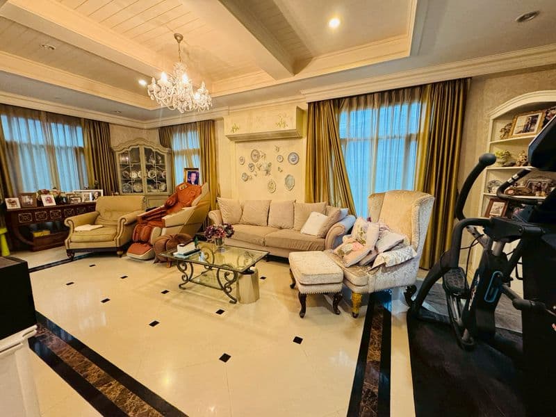 บ้านหรู ตกแต่งภายในสไตล์อังกฤษ  โครงการ The Grand  พระรามสอง 4นอน 4 น้ำ view 18