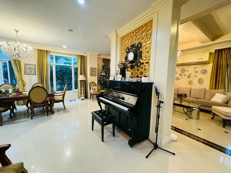 บ้านหรู ตกแต่งภายในสไตล์อังกฤษ  โครงการ The Grand  พระรามสอง 4นอน 4 น้ำ view 17
