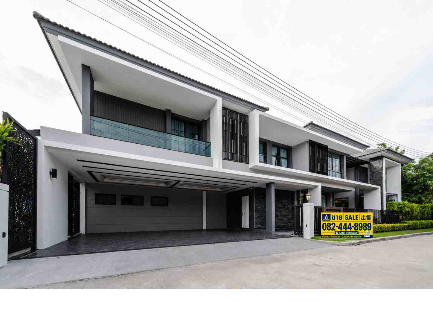 บ้านเดี่ยวหรูสไตล์ Modern Luxury ติดถนนพระรามสอง 4 ห้องนอน 6 ห้องน้ำ ที่ดิน 134 ตร.วา  view 2